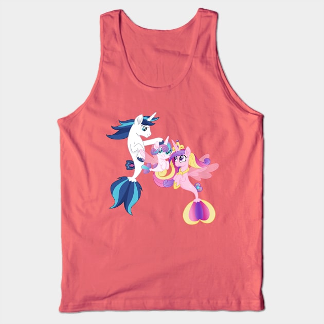 Royal Family seaponies Tank Top by CloudyGlow